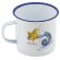 Mug sublimacion Retro azul