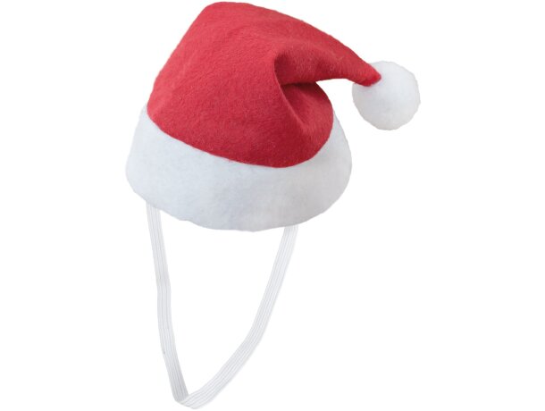 Gorro navideño Pipo ajustable en poliéster para mascotas detalle 1