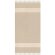 Toalla pareo Soft-eco de algodón reciclado y orgánico Beige detalle 3