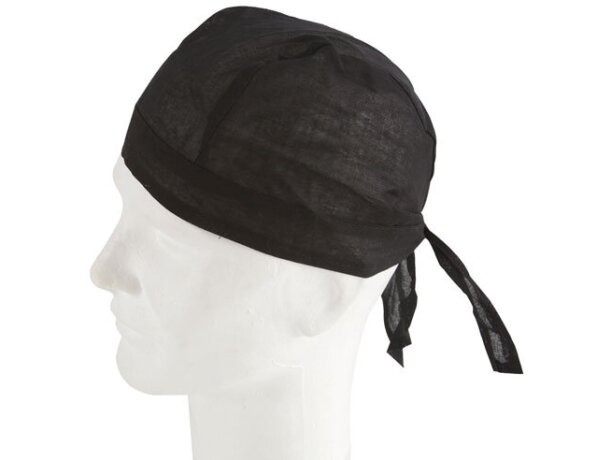 Bandana de algodón de colores negro