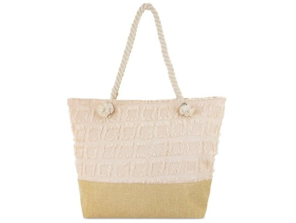 Bolsa Nature Elba de poliéster reciclado y algodón detalle 7