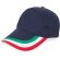 Gorra italiana Halcón personalizada azul marino