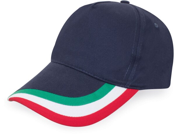 Gorra italiana Halcón azul marino