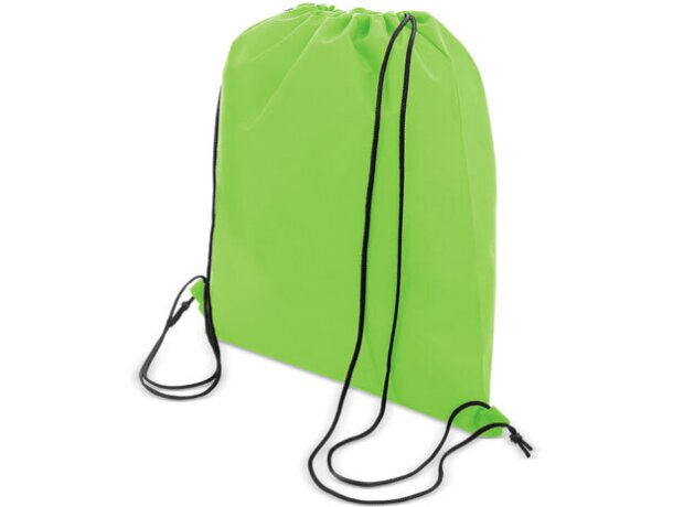 Bolsa saco de nonwoven verde