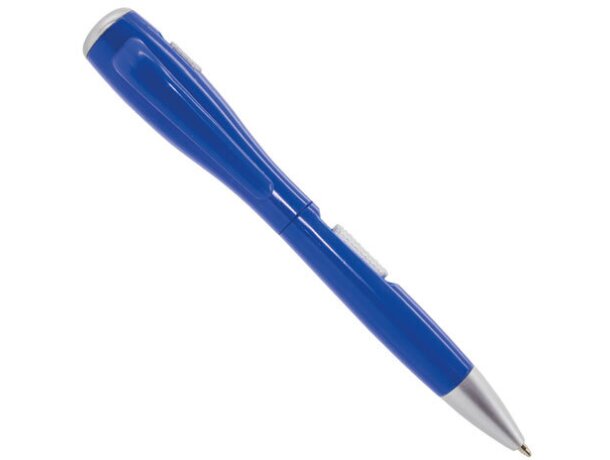 Boligrafo linterna Lumix merchandising azul