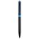 Bolígrafo aluminio Loria semi-gel textura soft effect táctil Azul detalle 1