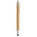 Set boligrafo y portaminas bambu elastico