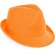 Sombrero premium amarillo naranja fluorescente
