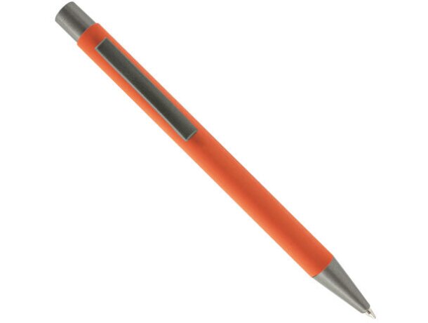 Boligrafo metalico munich naranja