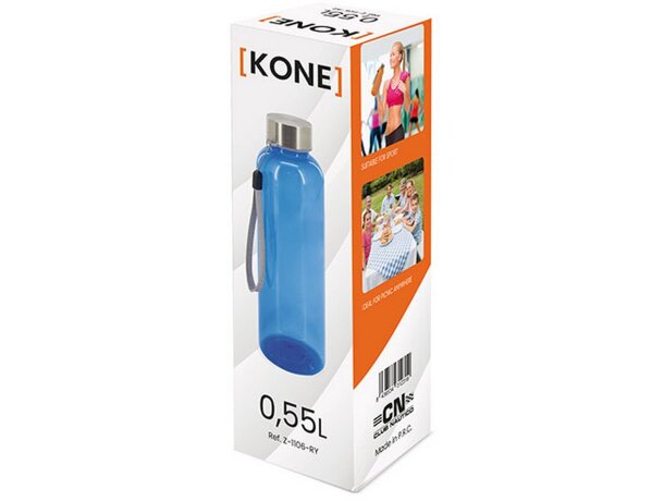 Botella rpet kone azul royal