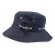 Gorro de poliester ajustable personalizado azul marino