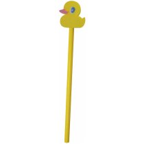 Lápiz de madera amarillo con patito barato Lápiz de madera amarillo con patito barato