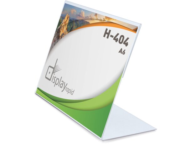 Portagrafica pvc horizontal a6 Menzi