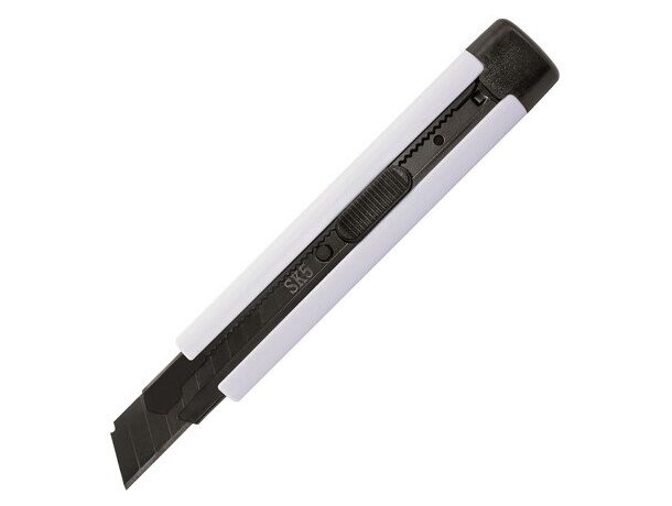 Cutter con stop automático Max pack 40 unidades Blanco detalle 1