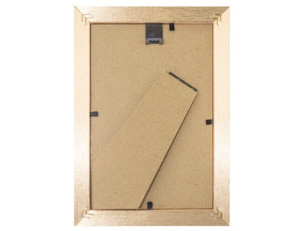 Portafotos Oropel en madera con capacidad para foto 10x15 Oro detalle 2