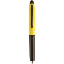 Bolígrafo con led y puntero amarillo