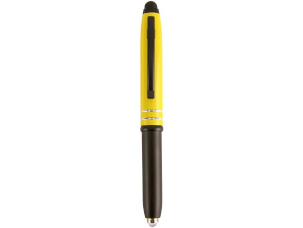 Boligrafo metalico touch ledhenry amarillo