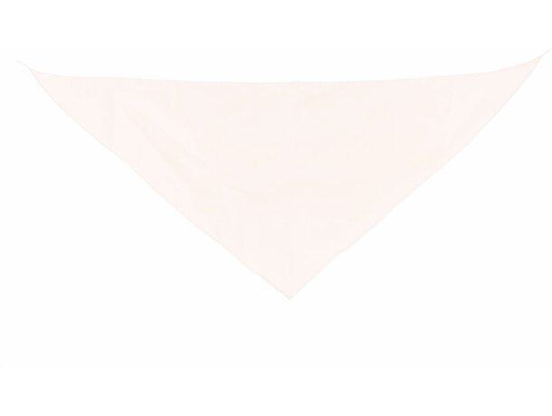 Pañoleta triangular Fermín personalizada blanco
