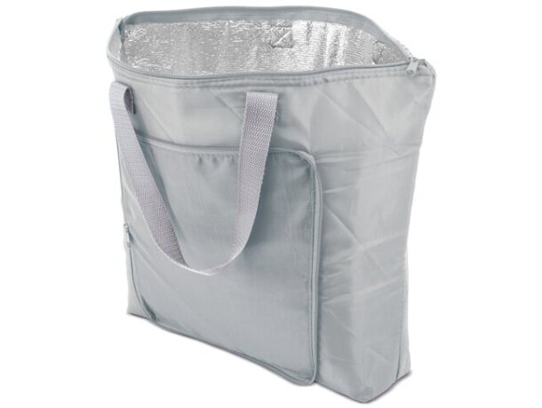 Bolsa nevera plegable Simba con forro de aluminio Gris detalle 8