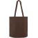 Bolsa para eventos con fuelle Marron