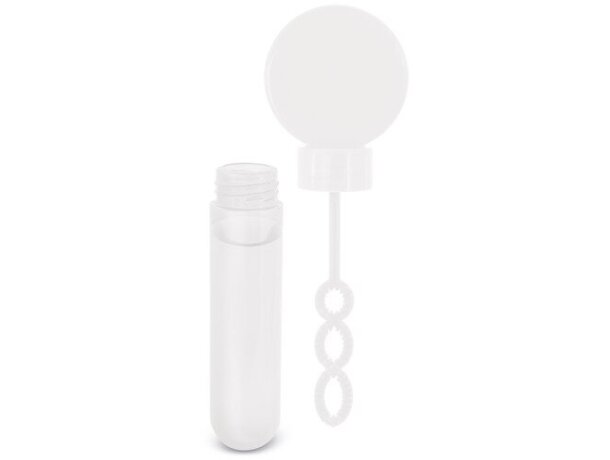 Pompero de burbujas Boble con líquido jabonoso pack 24 uds Blanco detalle 4