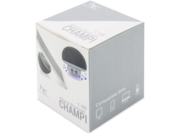 Altavoz bluetooth "champi" blanco