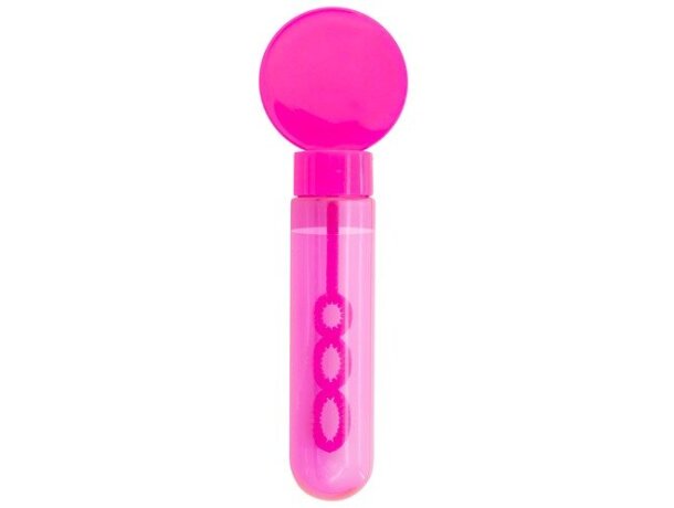 Pompero de burbujas Boble con líquido jabonoso pack 24 uds Fucsia detalle 5