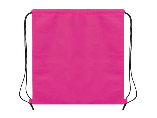 Bolsa saco de nonwoven fucsia