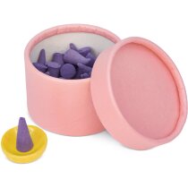 Set Chenai incienso lavanda estuche cartón rosa
