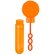 Pompero de burbujas Boble con líquido jabonoso pack 24 uds Naranja detalle 8