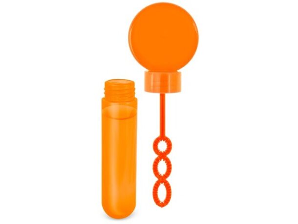 Pompero de burbujas Boble con líquido jabonoso pack 24 uds Naranja detalle 8