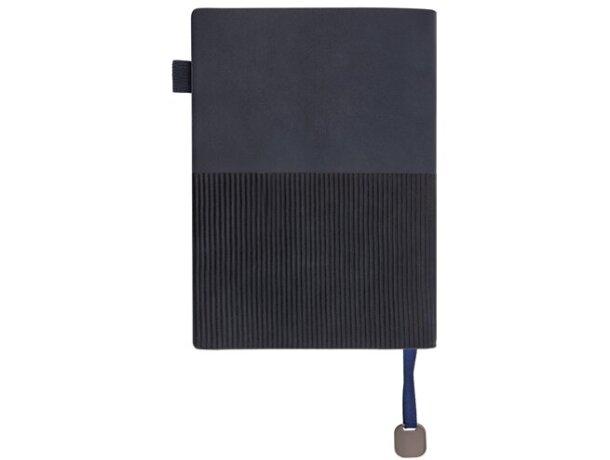 Agenda Pierre Cardin profesional con placa personalizable Azul marino detalle 9