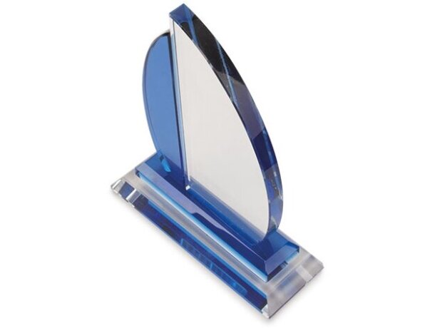 Trofeo de cristal Vega personalizado