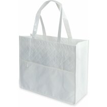Bolsa elegante de non woven blanca
