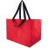 Bolsa polipropileno laminado brillo Merlin gran capacidad Rojo