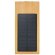 Power bank con cargador solar de bambu Naples