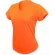 Camiseta&nbsp;Baygor técnica deportiva de poliéster naranja flúor