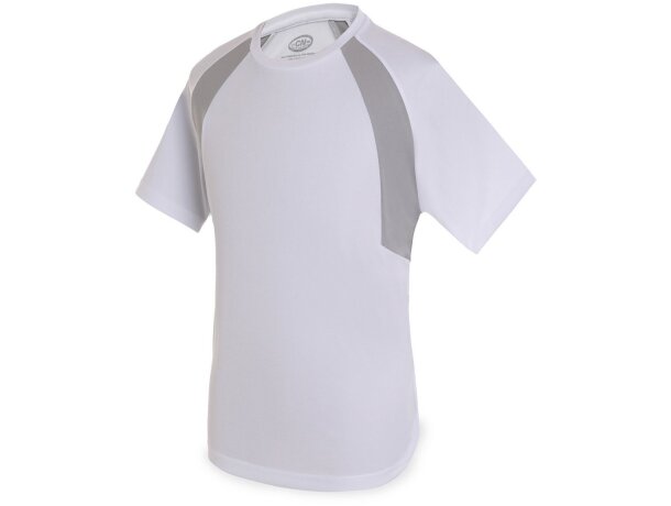 Camiseta técnica combinada d&amp;f blanco Club Náutico Arkana blanco