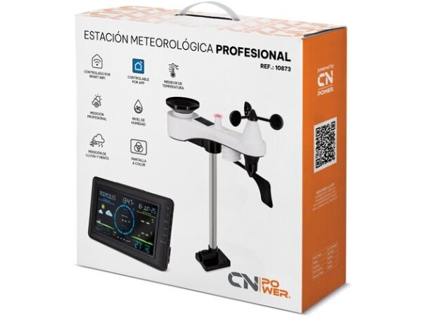 Estación meteorológica wifi Eolo con sensor viento detalle 9