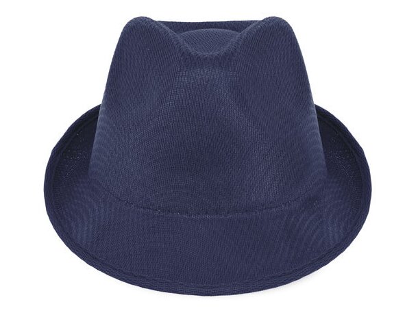 Sombrero premium amarillo azul marino