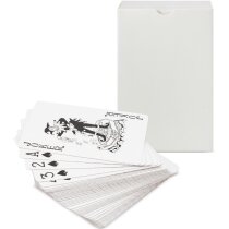 Baraja poker Blackjack 54 cartas con cajita blanca