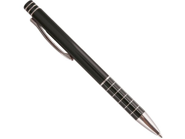 Bolígrafo de aluminio de pierre cardin negro