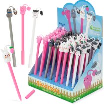 Set de bolígrafos tinta líquida Troteros pack 40