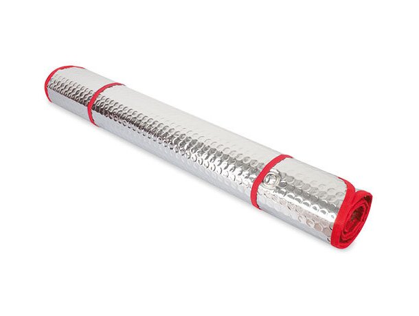 Parasol de aluminio 2 caras 127 x 60 cm rojo