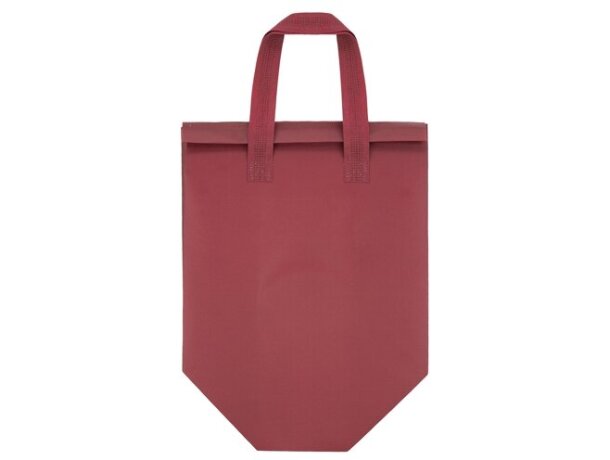 Bolsa conservadora de frío Buffet non woven aluminio Burdeos detalle 5