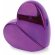 Perfumador corazón galvanizado UV fucsia portátil