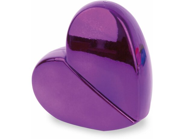 Perfumador de aluminio corazón barato fucsia