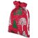 Bolsa regalo navideña Snowy 13x18 cm en poliéster detalle 2