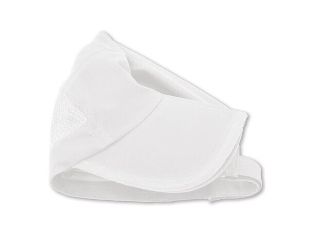 Gorra plegable Harris de poliéster técnico transpirable Blanco detalle 2