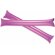 Pares palos inflado pajilla Clapp personalizado lila